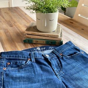 Size 25, 7 for All Mankind Flare Jeans